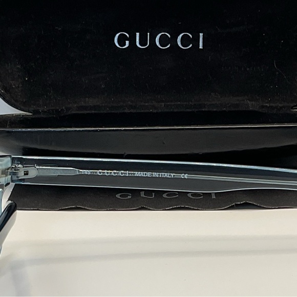 Gucci Crystal Blue Sunglasses main image 4